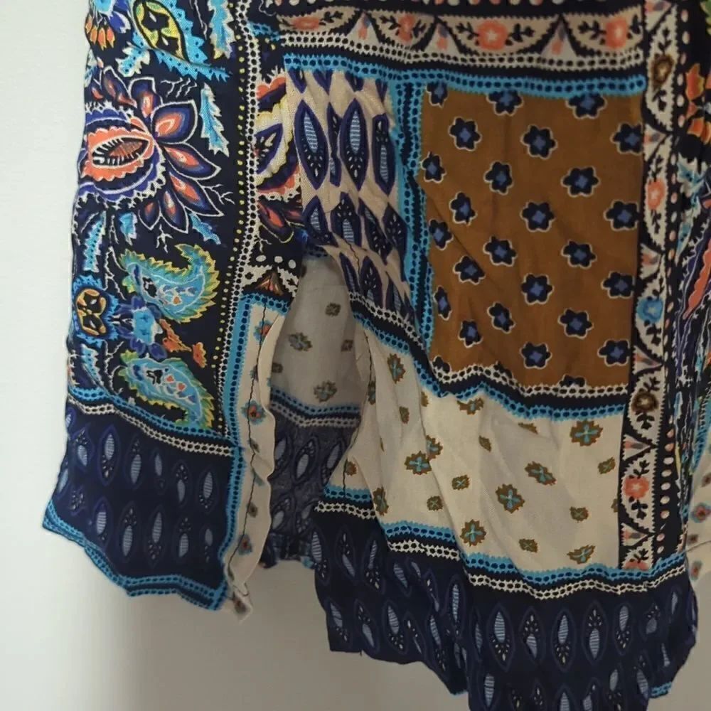 NWT Luna Moon Blue Open Front Cardigan - Picture 5 of 7